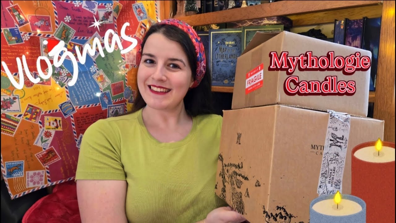 Распаковка свечей Mythologie 🎄 Vlogmas, день 4