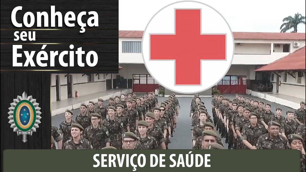 Serviço de Saúde - como ingressar? #ConheçaSeuExército