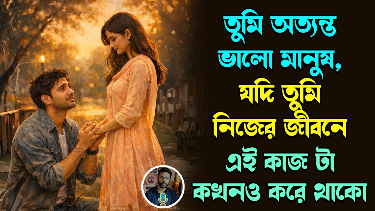 তুমি অত্যন্তভালো মানুষ, যদি তুমি নিজের জীবনে এই কাজটা কখনও করে থাকো | bengali love motivation
