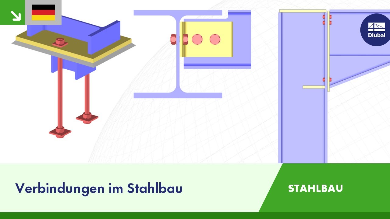Verbindungen im Stahlbau | Dlubal Software