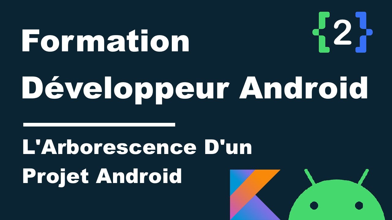 #2 Formation Développeur Android - L'Arborescence d'un projet Android - Tutorial Android