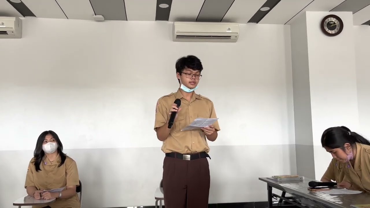 Debat Calon Ketua OSIS 2022-2023