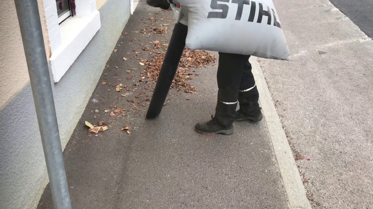 Test Stihl SH56 version aspirateur