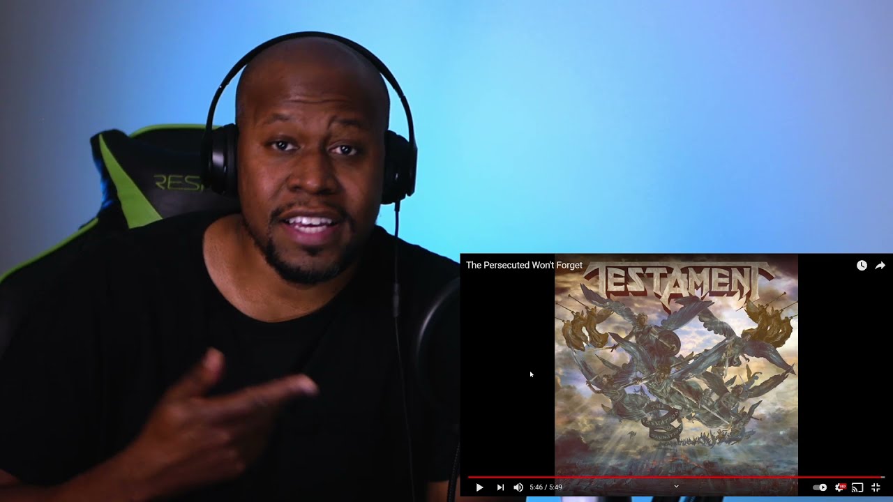 Mindblowing Reaction To Testament -  The Persecuted wont forget