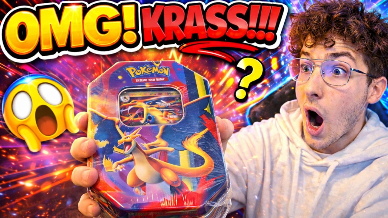 Neu GLURAK Tin  🔥🔥 | Pokemon Opening