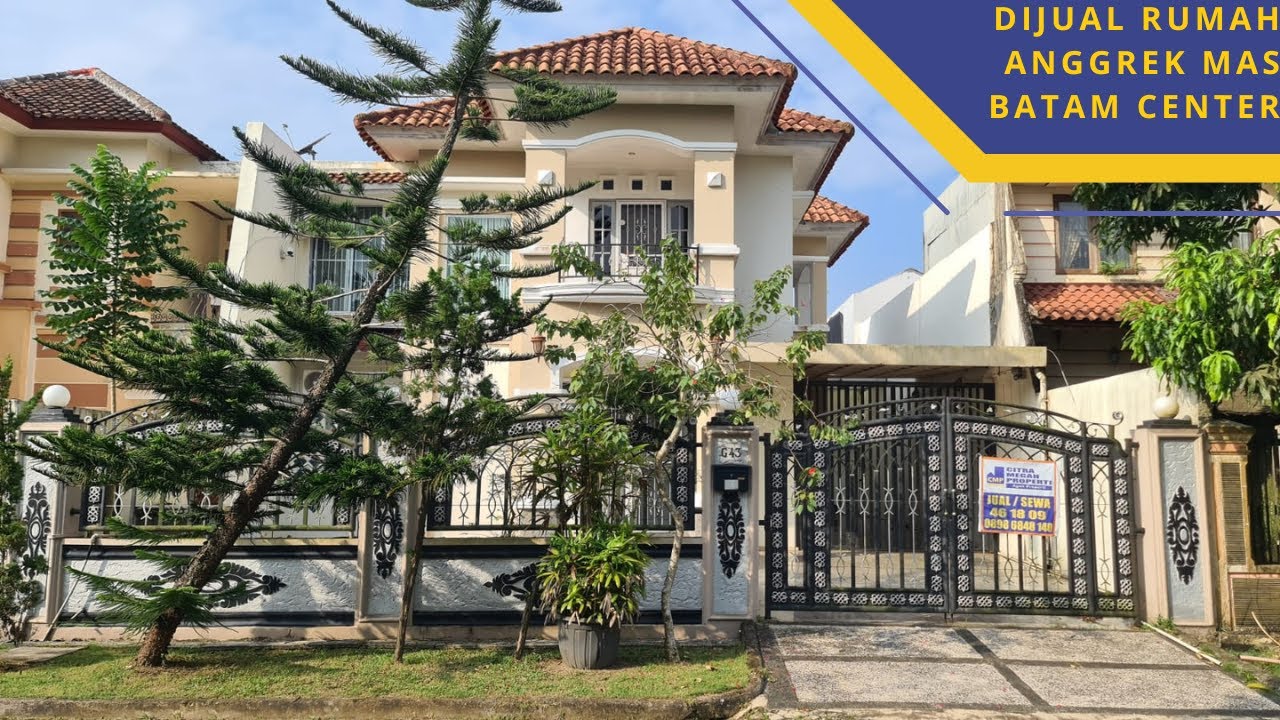 🏡 DiJual/Sewa Rumah Full Perabot di Anggrek Mas Batam Center 🏡