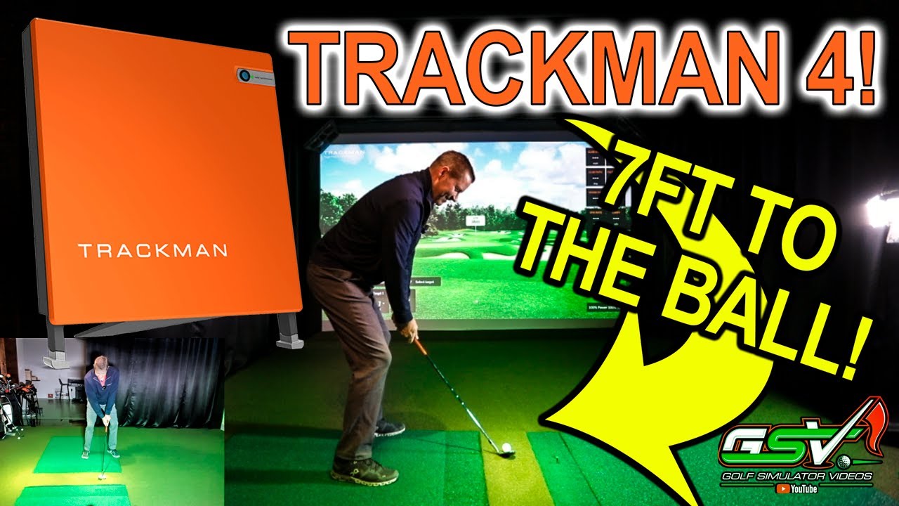 Trackman Golf Simulator - Trackman 4 from 7ft (Indoor Review & Setup)