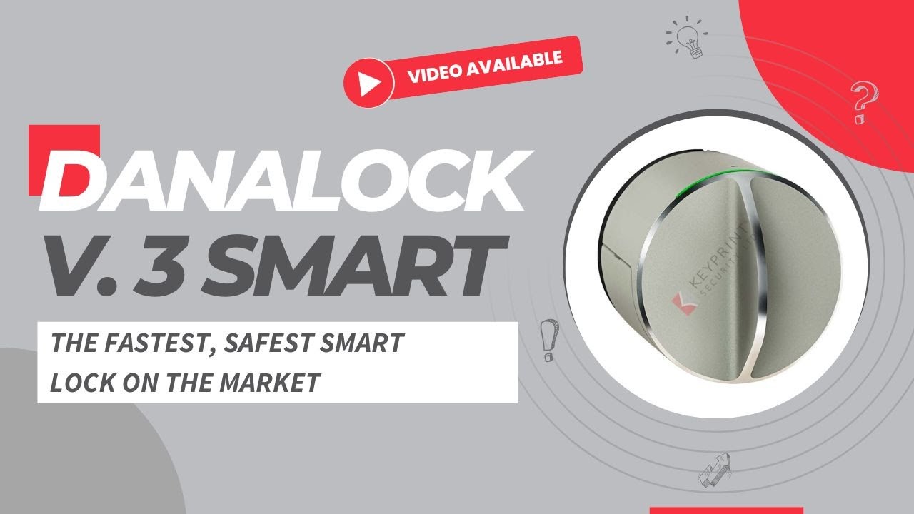 Danalock V3 Smart Lock | Secure, Smart & Keyless Access