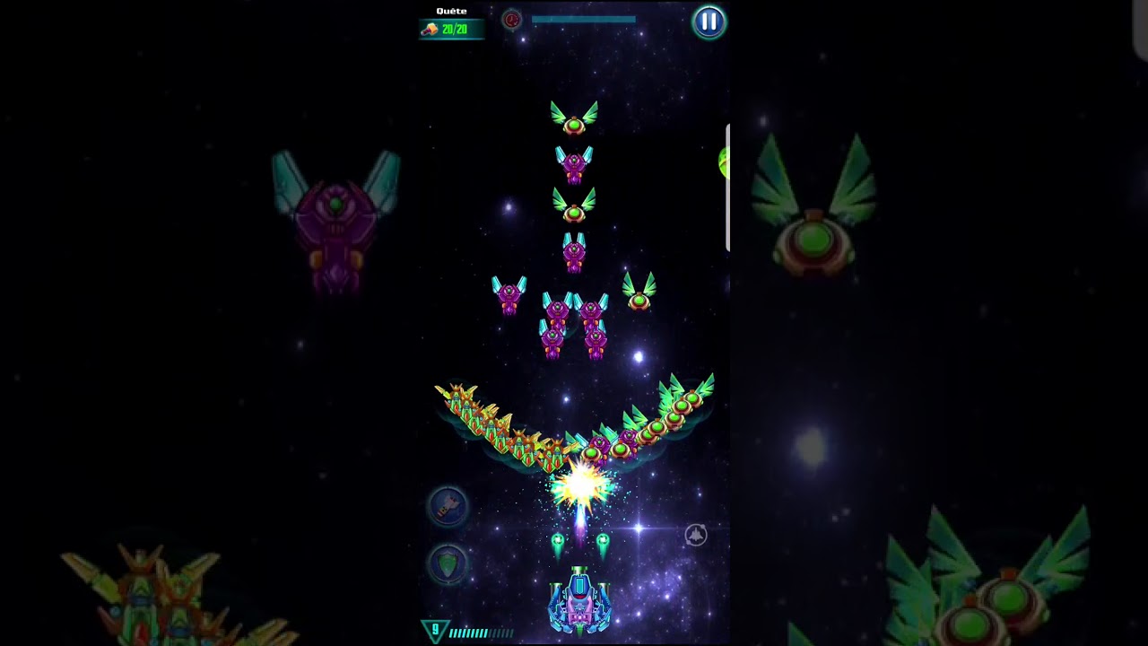 [Campaign] Level 122 Galaxy Attack: Alien Shooter | Best Relax Game Mobile | Arcade Space Shoot