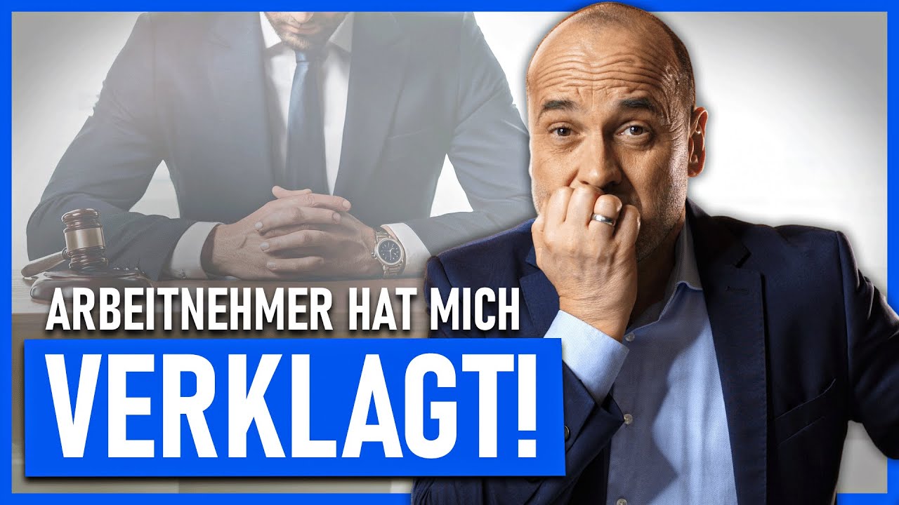 Arbeitnehmer verklagt Arbeitgeber! Was nun?