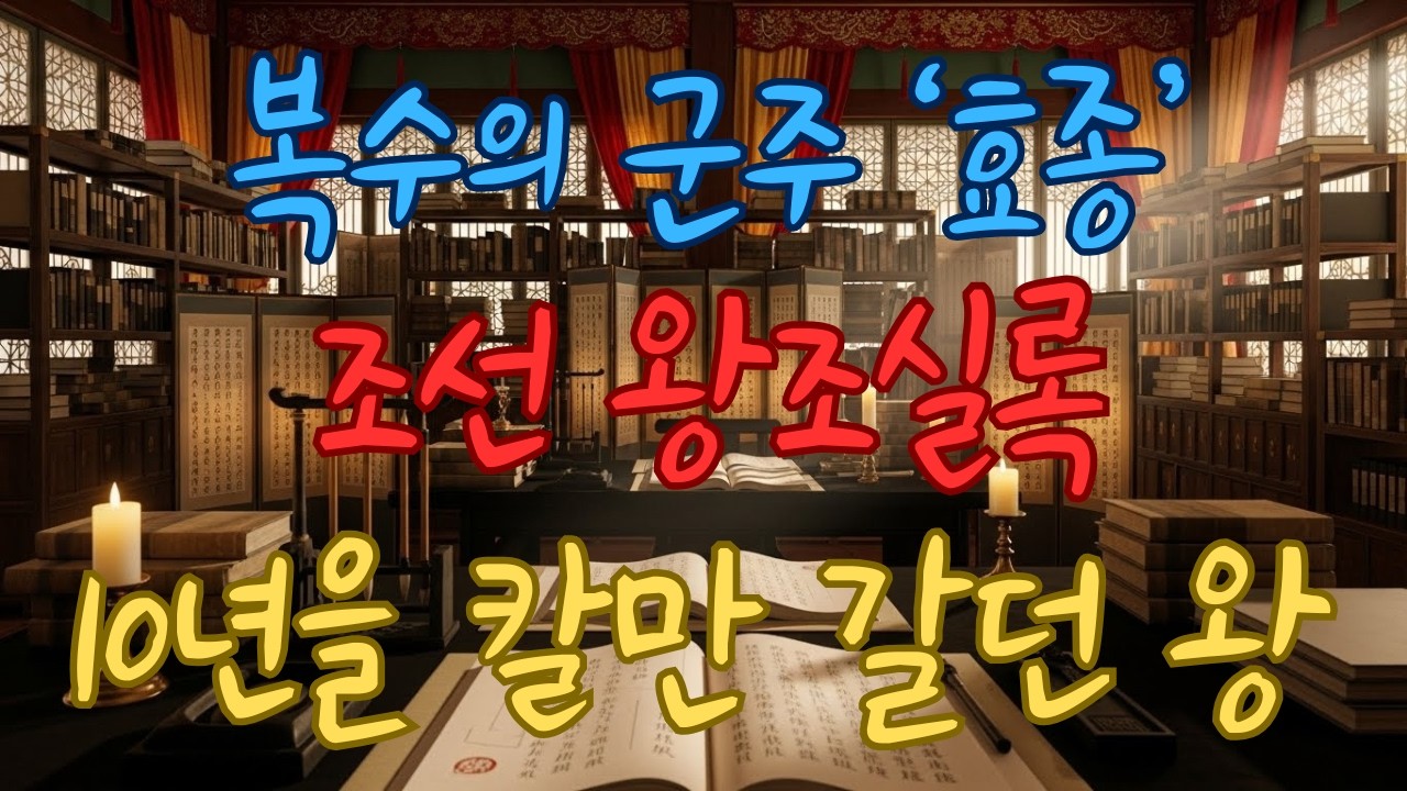 10년의 왕 '효종'