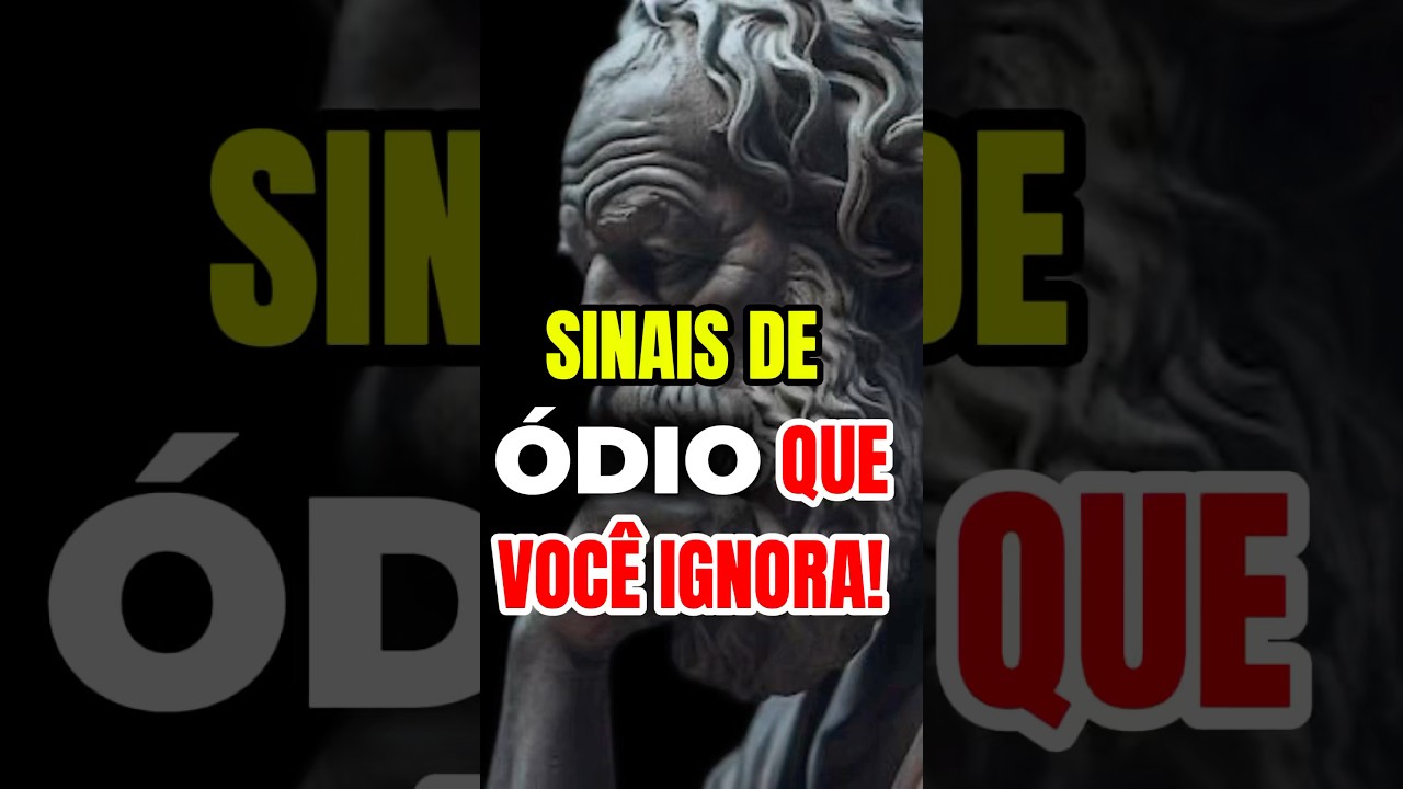5 Sinais de &Oacute;dio Que Voc&ecirc; Nunca Percebeu #estoicismo #sabedoriaemocional #filosofia #sinaisdealerta