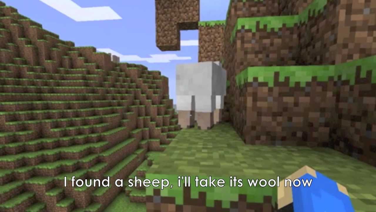 THEMINDCRAFTERS EXCLUSIVE: The Sheep song (Minecraft Parody from the lazy song)