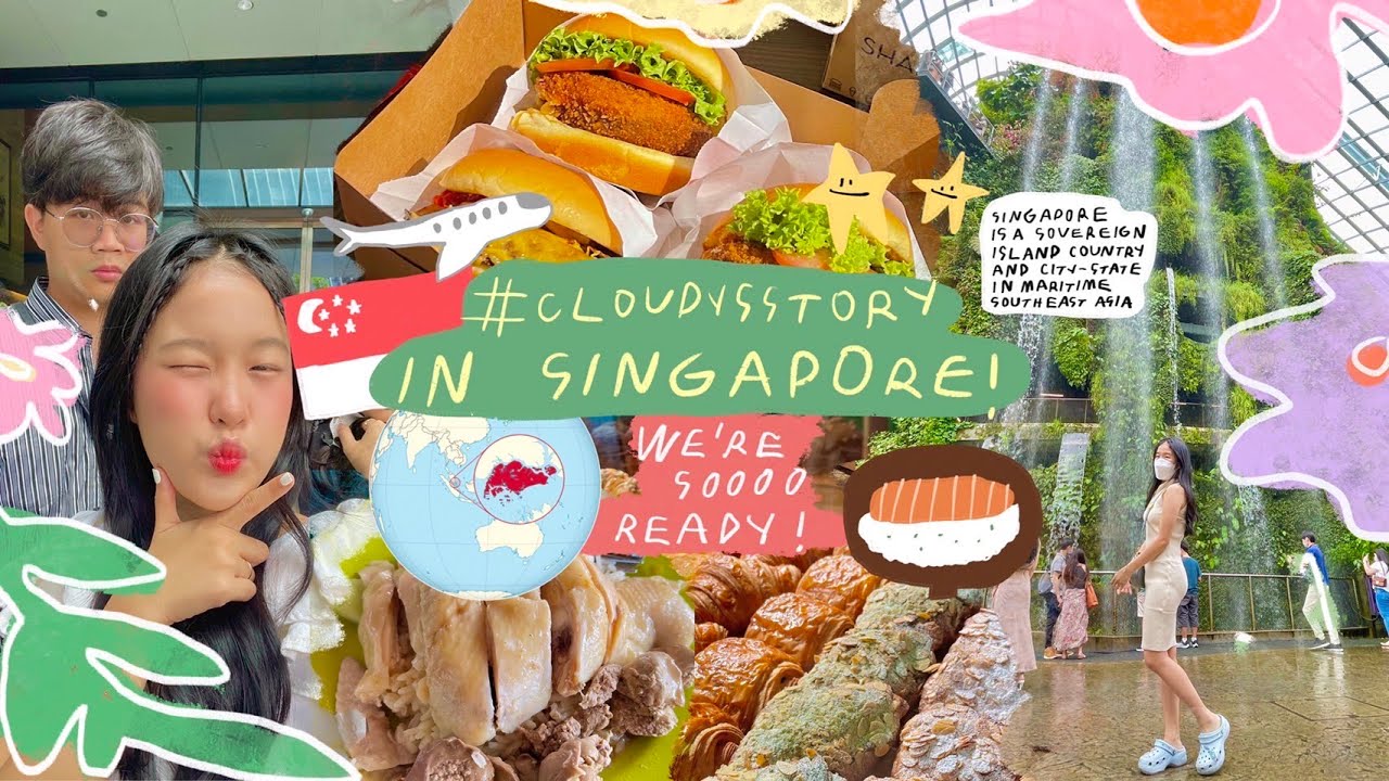 เที่ยวสิงคโปร์ช่วงโควิด เกือบไม่ได้บิน!! ✨🌼 จัดเต็ม กิน เที่ยว Singapore vlog EP.1 | cloudysstory