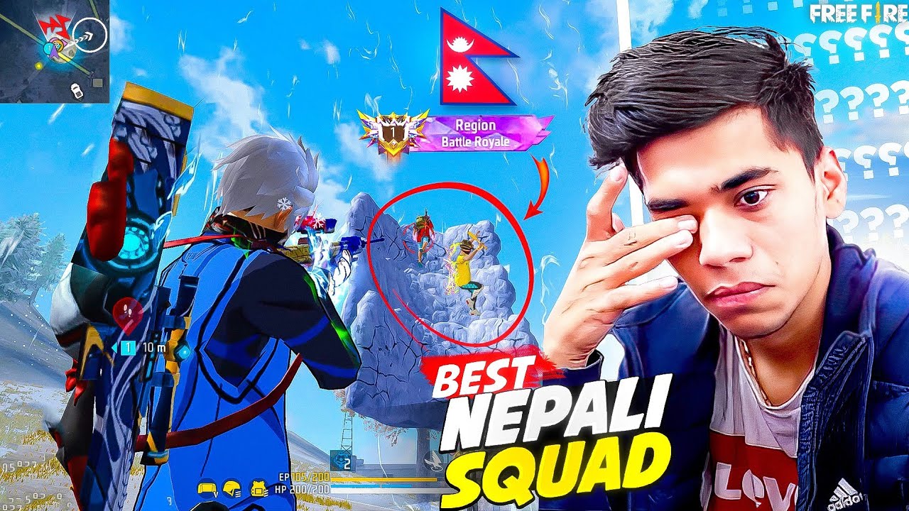 Best Nepali Squad❤️They Save Our Booyah Streak🥹*Must Watch* !!