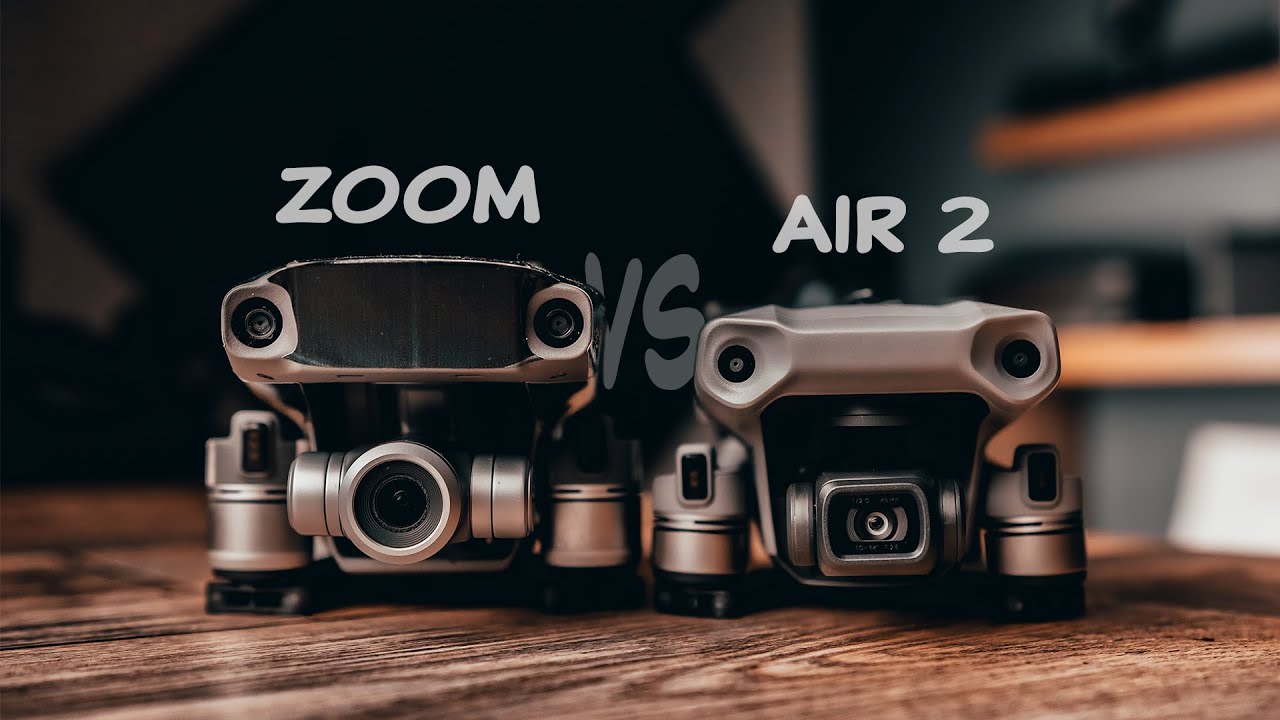 Mavic Air 2 vs Mavic 2 Zoom - Qual escolher?