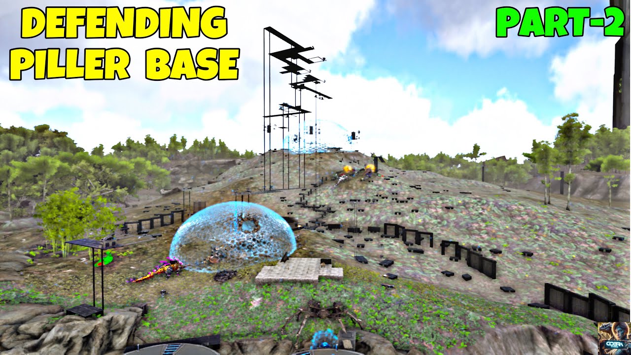 ARK  MOBILE | DEFENDING PILLER BASE | PART -2