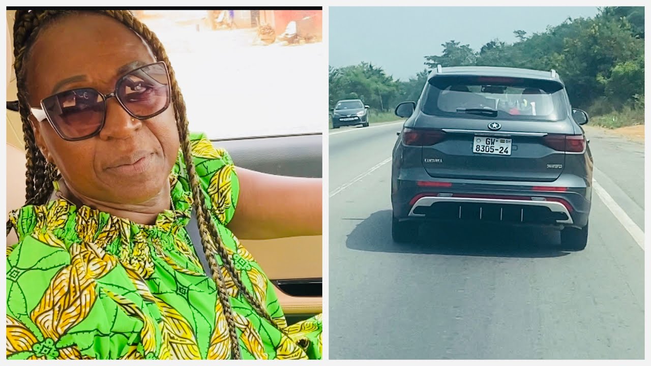 🇬🇭🇺🇸 I met This Ghanaian - American Woman Driving Kantanka Car And I Asked Her About How She Feels