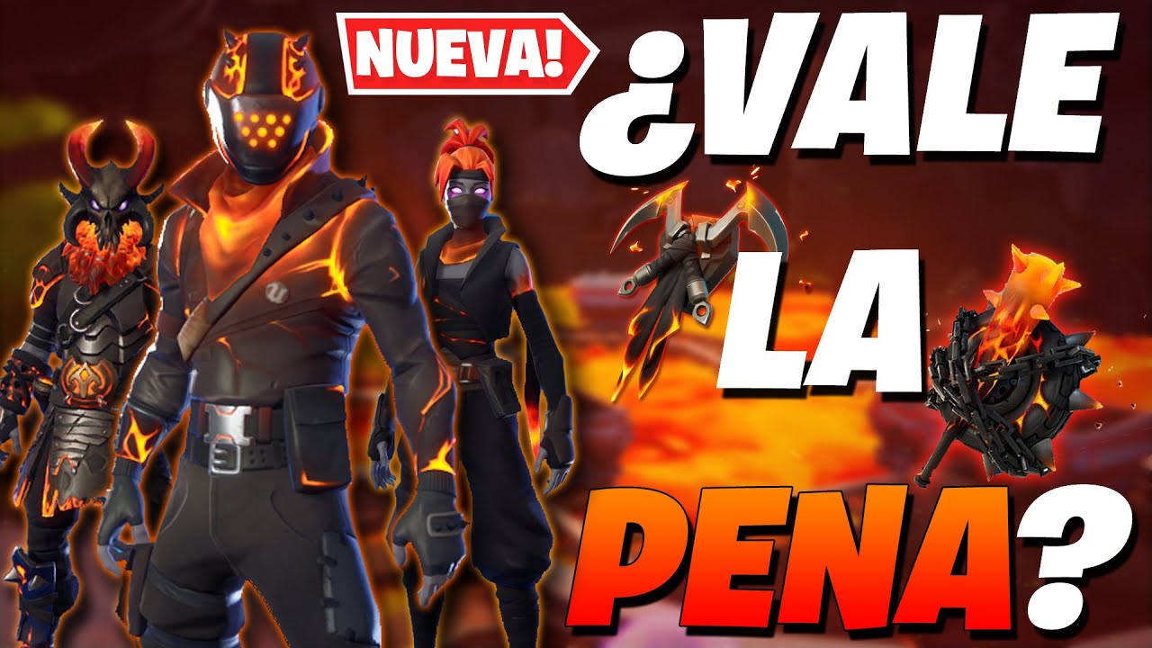 ¿VALE LA PENA COMPRAR EL PAQUETE MAESTROS DEL MAGMA? | Fortnite: Battle Royale (GAMEPLAY Y REVIEW)
