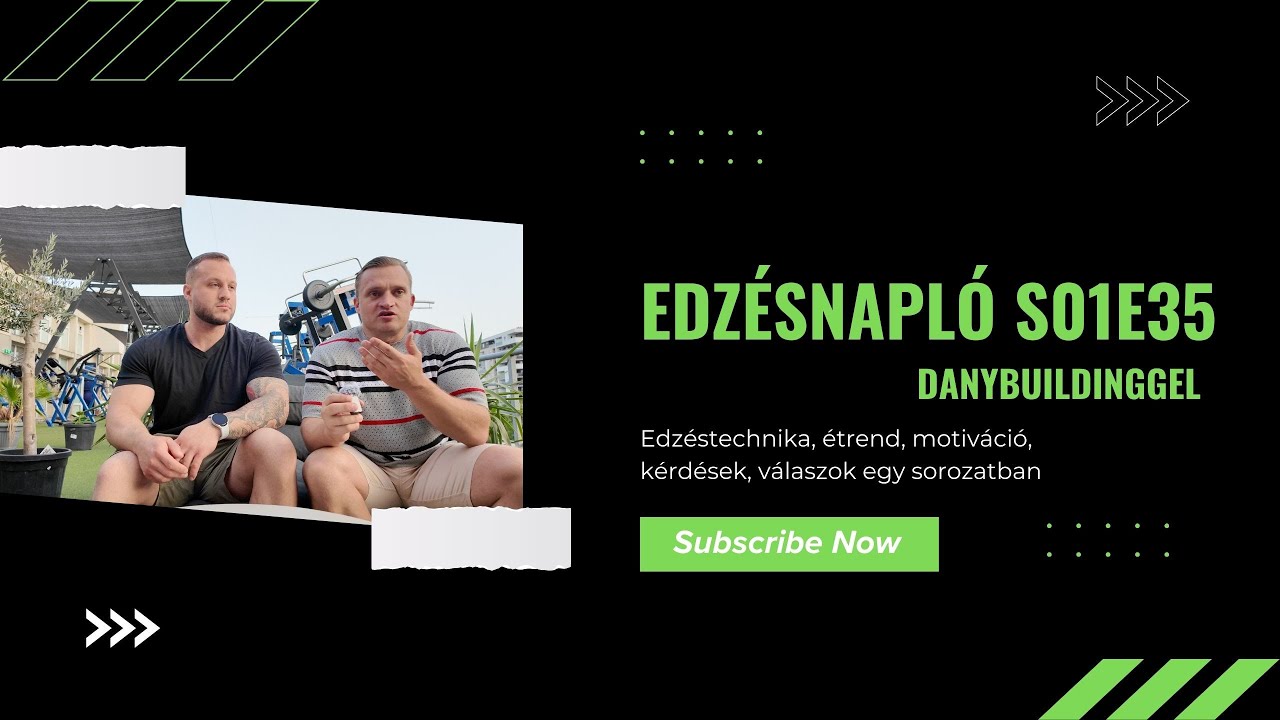 Edzésnapló S01E35: Közös edzés Kovács Martinnal.
