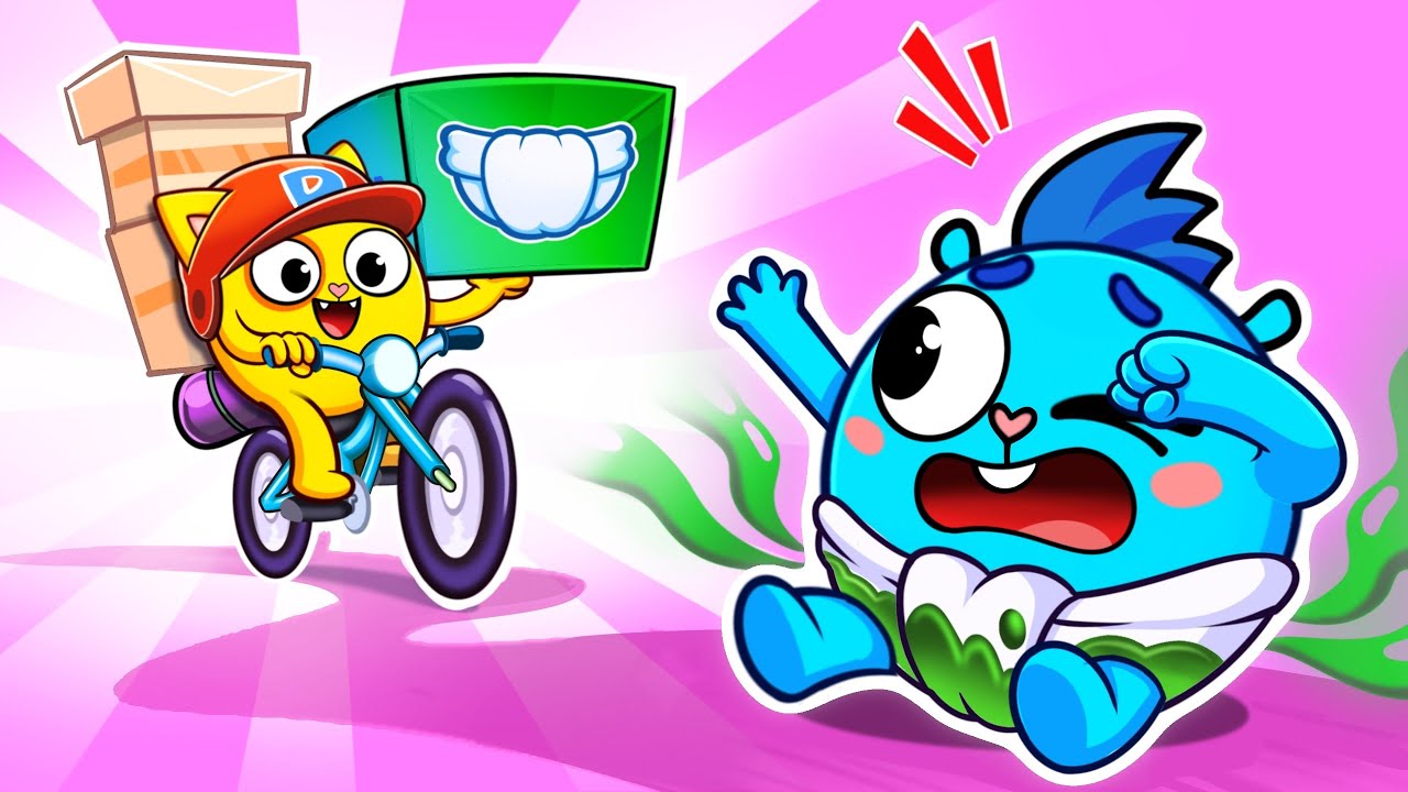 Delivery Team is Here to Help 🍼👶 | On Time for Hugs, Snacks, and Diapers! 🚚 by Baby Zoo TV 🐻