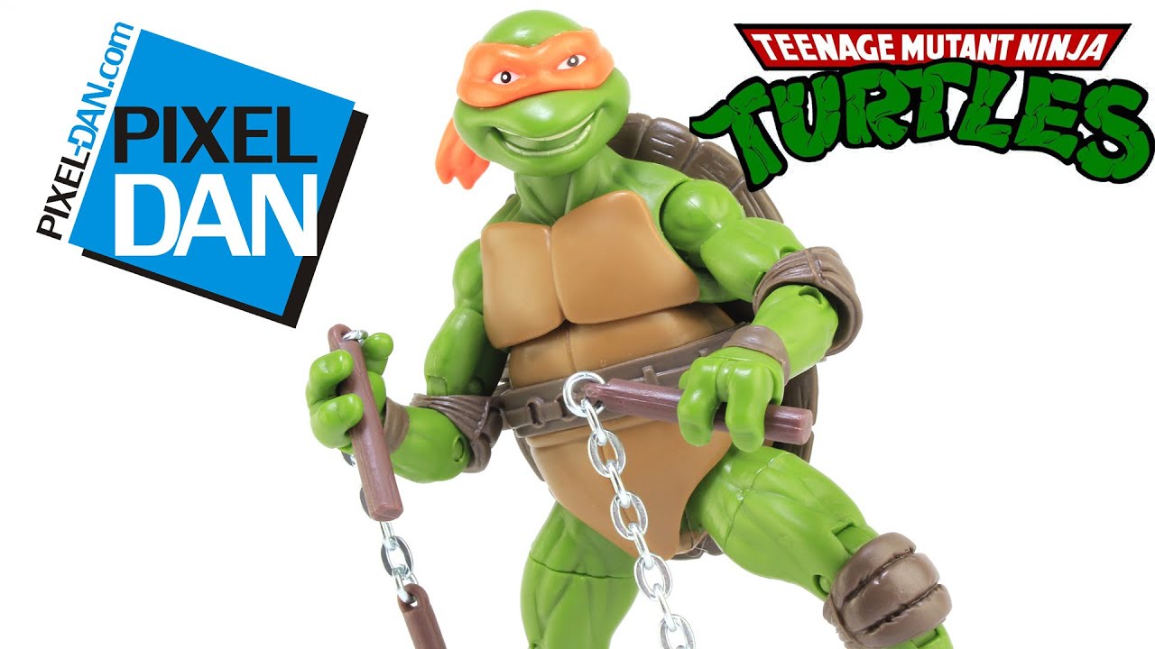 Michelangelo Teenage Mutant Ninja Turtles Secret of the Ooze Figure Video Review