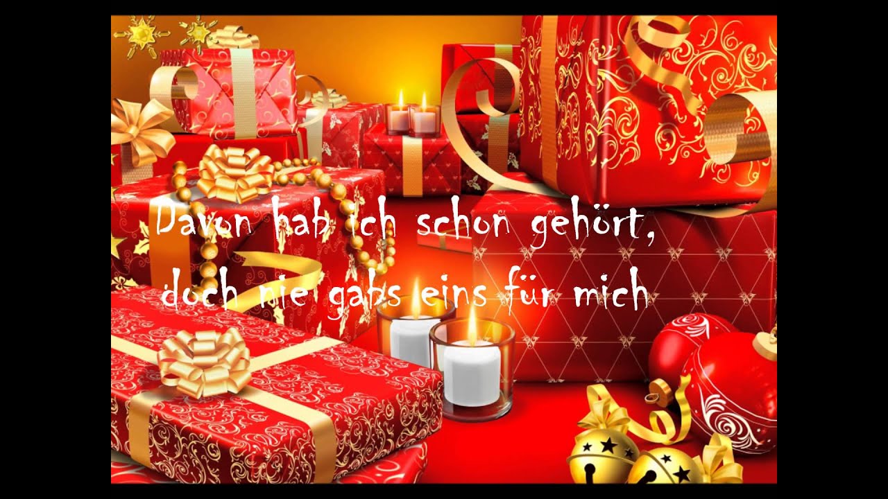 Das wünsche ich mir so zur Weinachtszeit