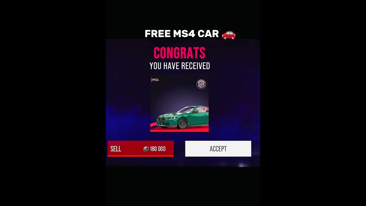 Drive zone online : BMW MS4 get free 💀.... #shortsfeed #shorts #drivezoneonline #bmw #gaming
