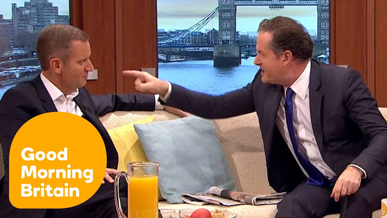 Piers Morgan Pretends To Be Jeremy Kyle And Kicks Him Out Of The Studio | Good Morning Britain