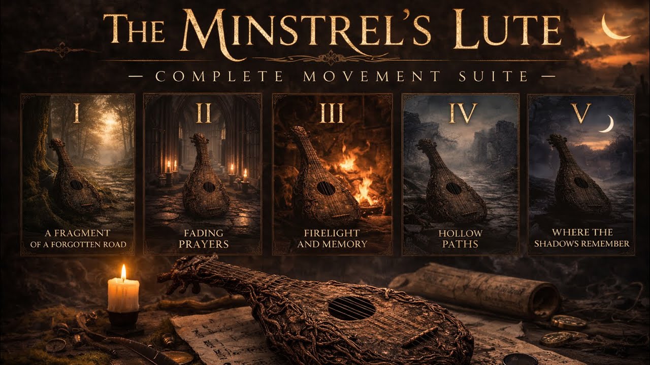 The Minstrel’s Lute — A Forgotten Road | A Dark Medieval Lute Suite
