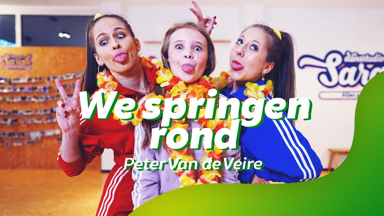 WE SPRINGEN ROND - PETER VAN DE VEIRE | Dance Video | Choreography | Easy Kids Dance | CARNAVAL