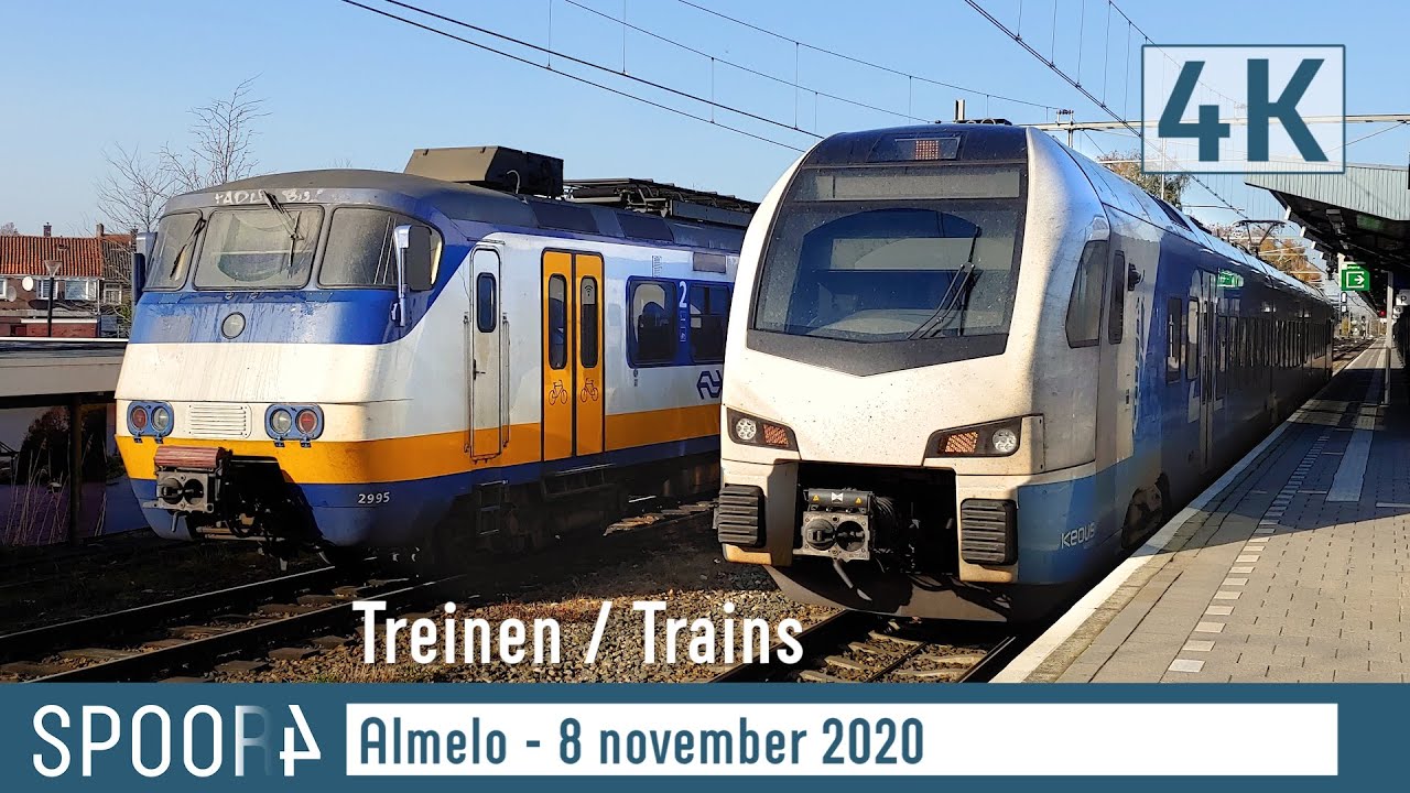 Treinen in Almelo - 8 november 2020