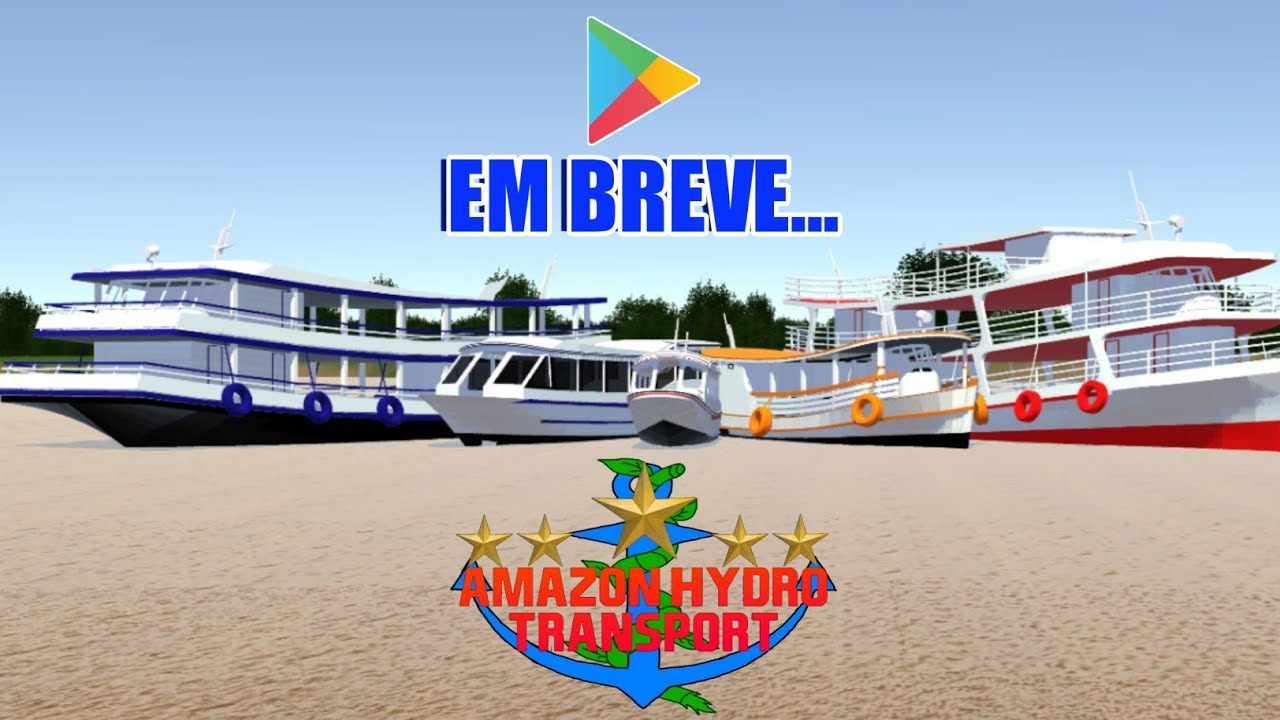 TA CHEGANDO A NOVA ATUALIZAÇÃO DO JOGO AMAZON HYDRO TRANSPORT! #Veja