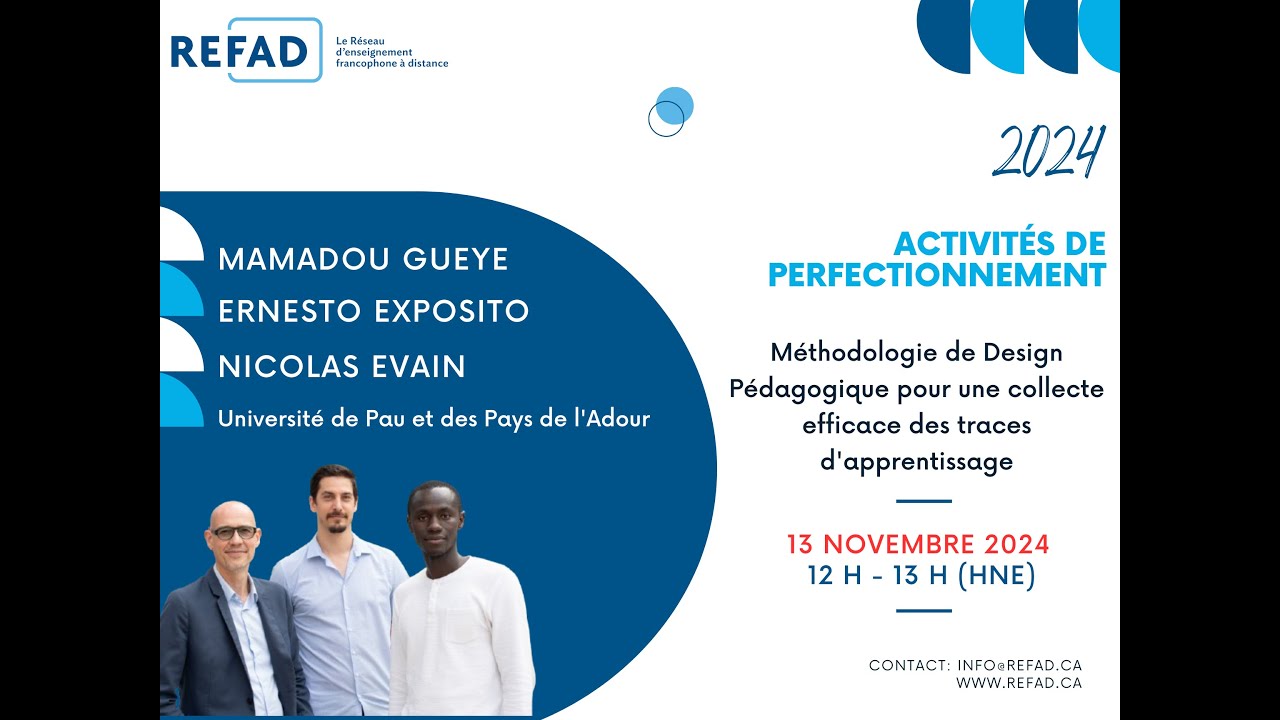 Méthodologie de Design Pédagogique pour une collecte efficace des traces d’apprentissage