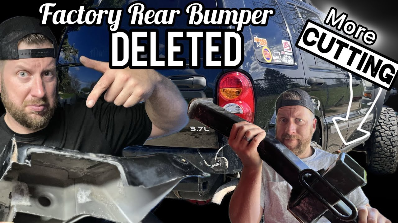 FREE Jeep Liberty Recall Hitch Made Into a Rear Bumper (Part One) 