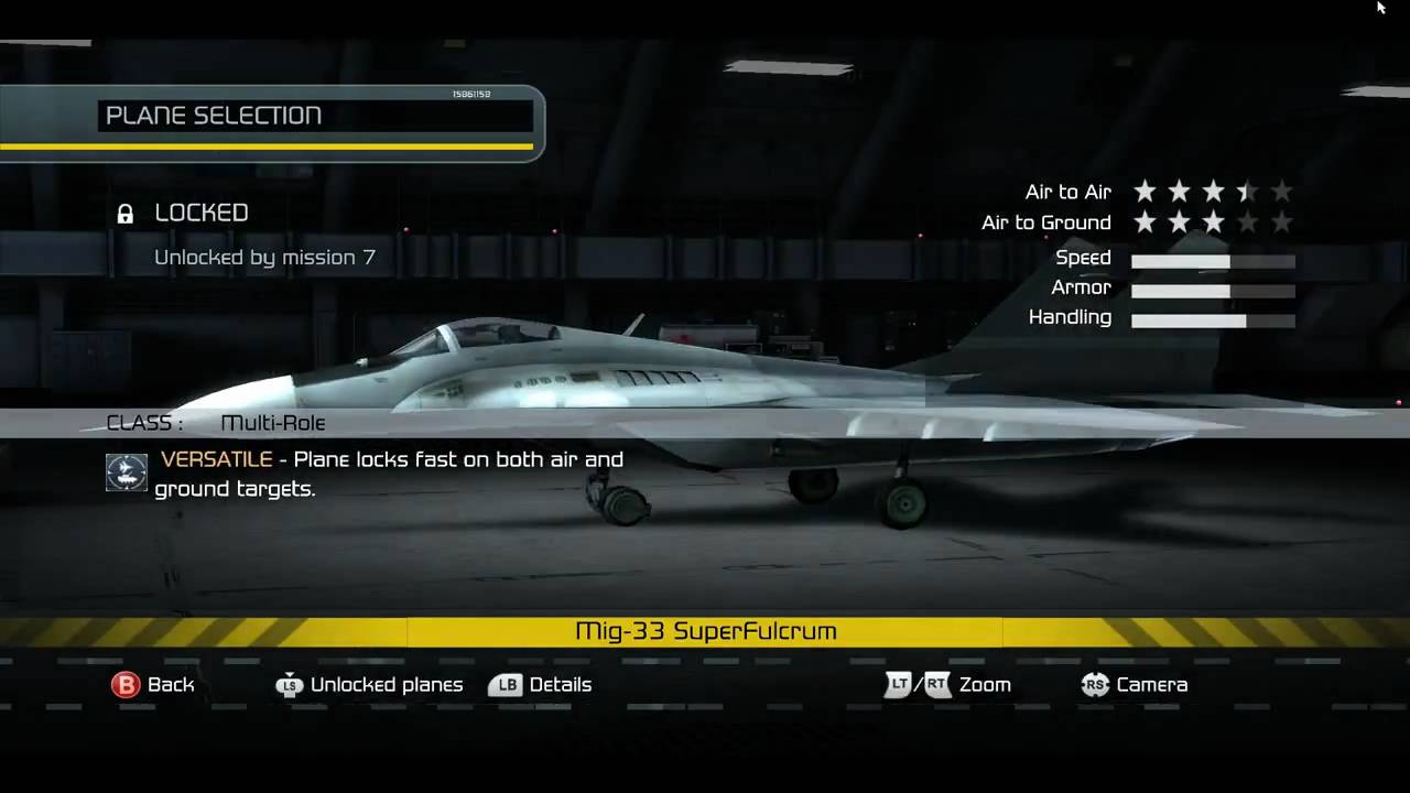 H.A.W.X. - All Flyable Planes Overview - Part 1 / 2 [720p HD]