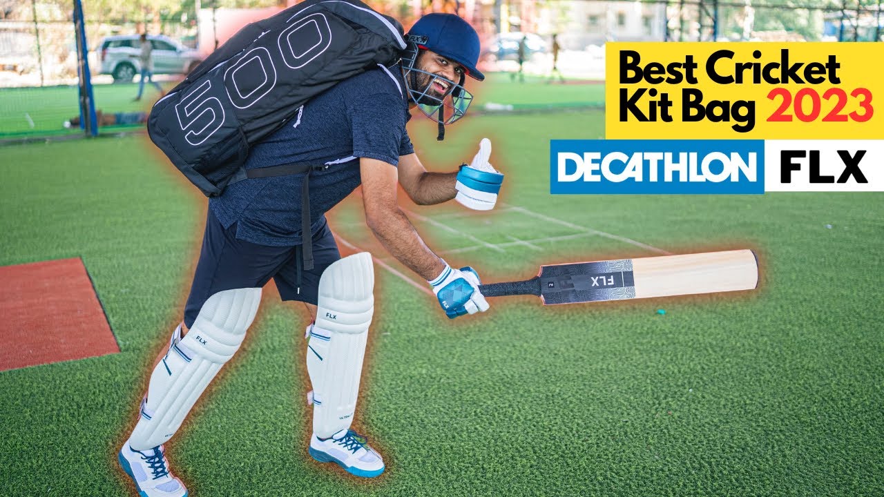 Best Cricket Kit Bag by FLX in Decathlon 2023