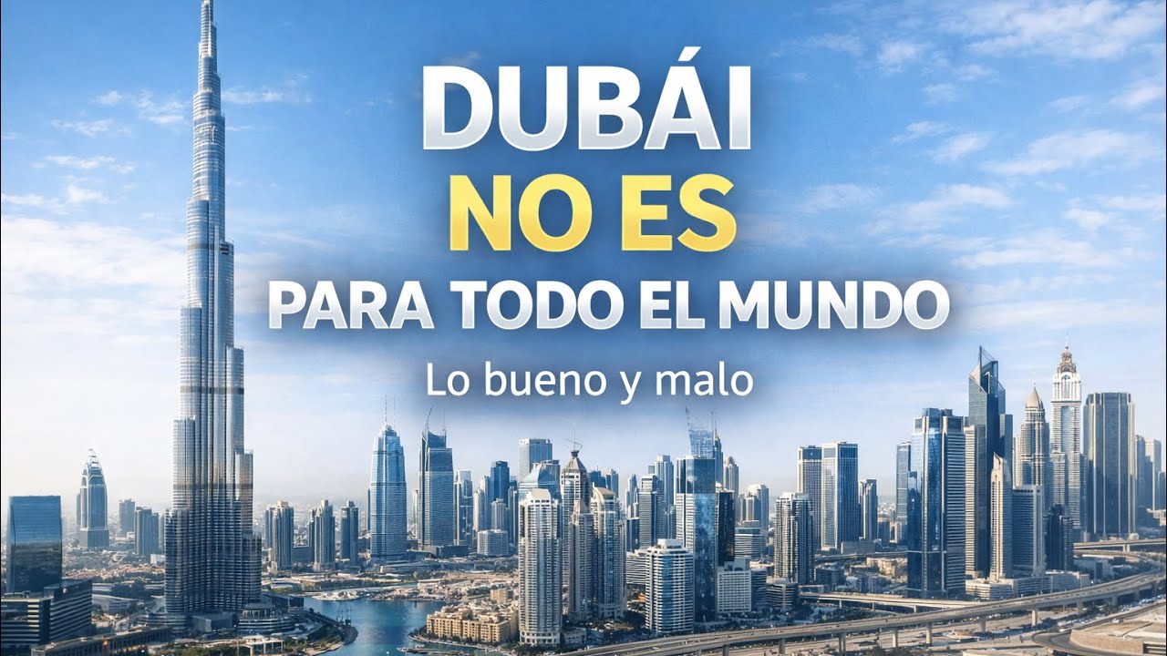 Por qué Dubai no es para todo el mundo| Lo bueno y malo #dubai #viral #parati #interesting #video 