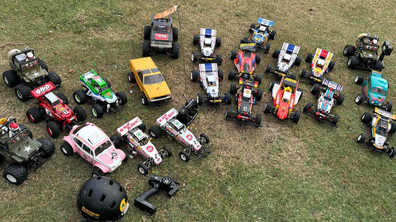 Tamiya Vintage Buggy Seaside Running Fun