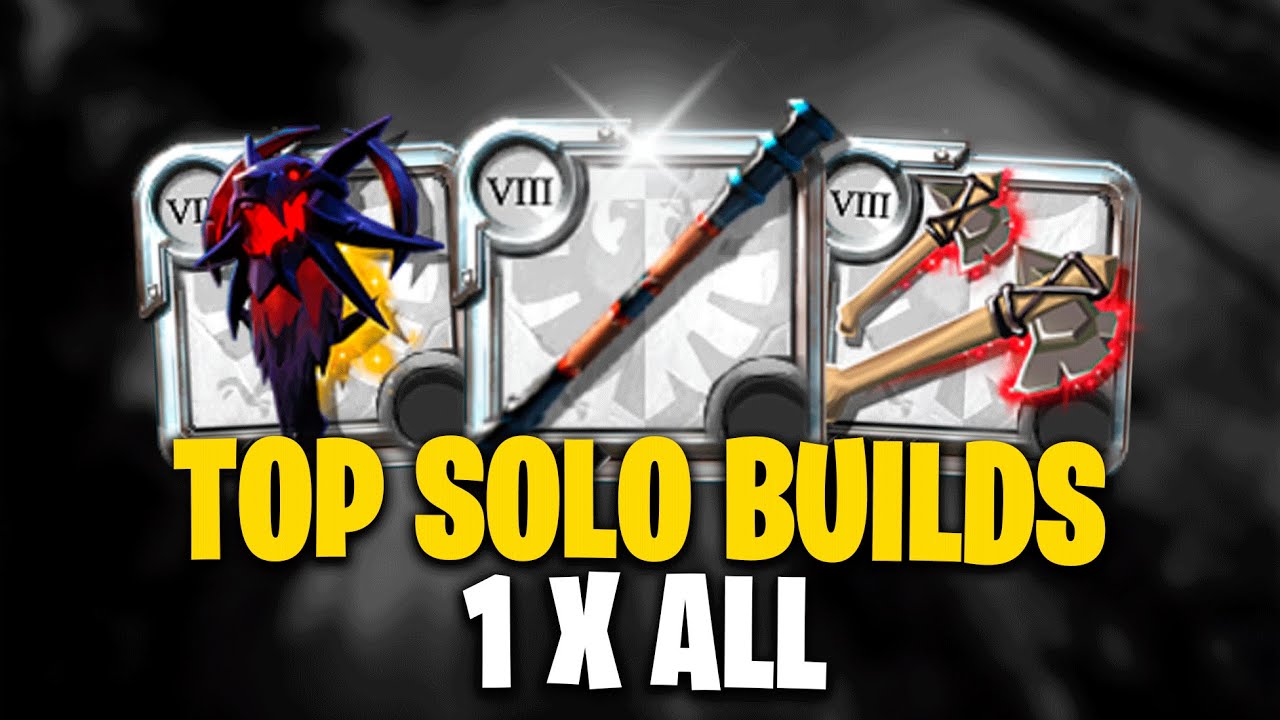 Top 3 Solo Builds for 1× All PvP in Albion Online