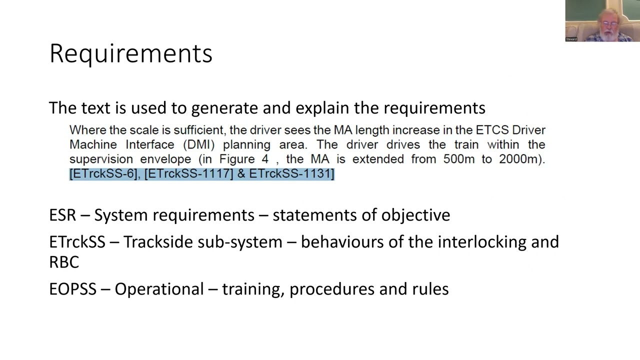 GB ETCS Reference Design - 2 (Structure of a Topic)