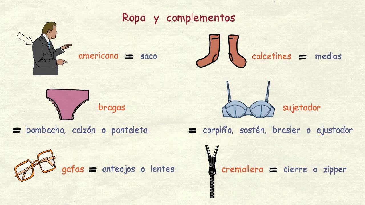 Aprender español: Vocabulario diferente en España y América II (nivel avanzado)