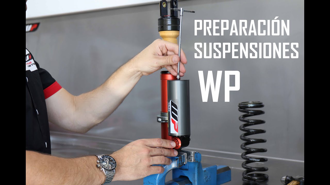 Preparación suspensiones WP motocross y enduro: Eric Auge