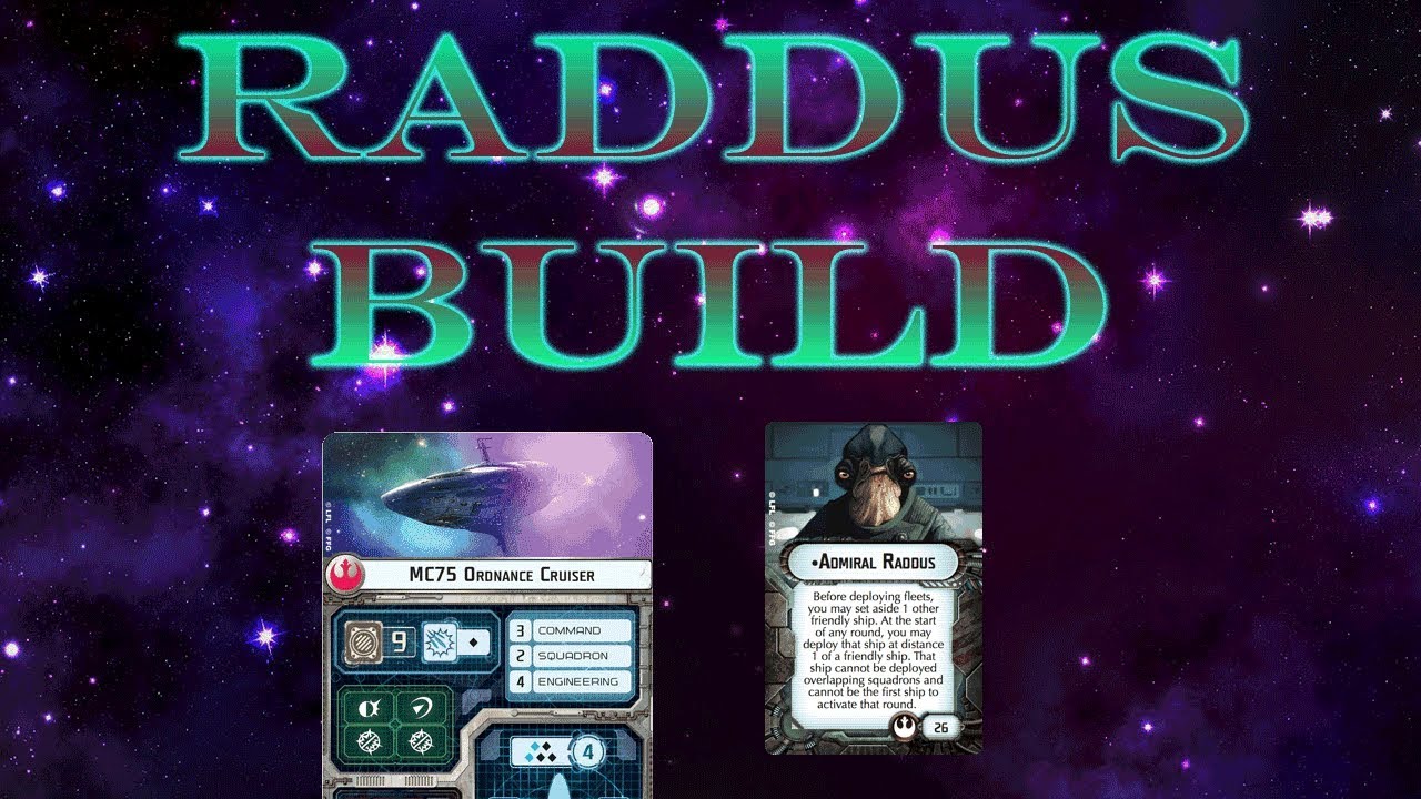 Armada - Raddus MC-75 Build