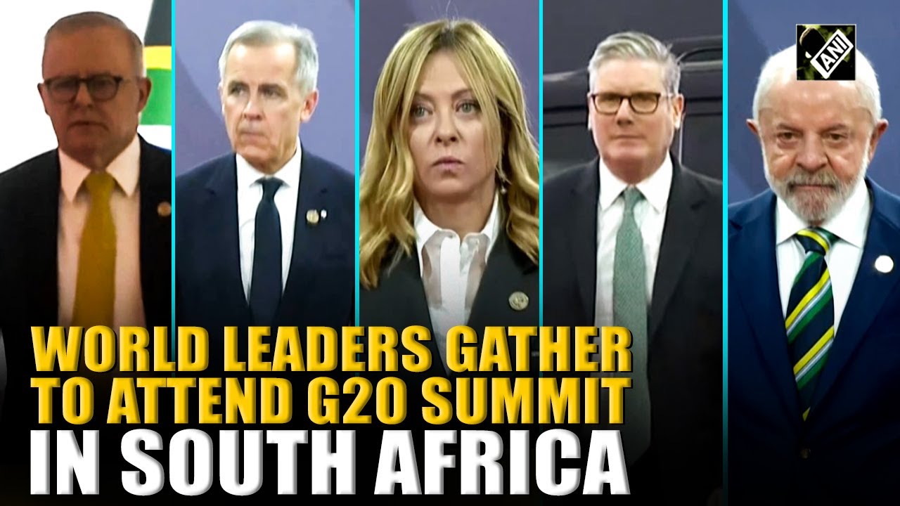 WATCH: World leaders gather to attend 20th G20 summit without Trump-Xi-Putin trio