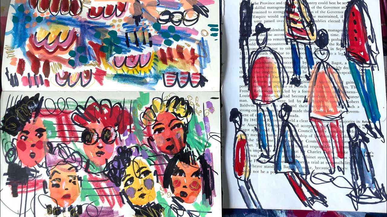The Power of Ugly Art 🤩 Reclaim Your Creativity with 3 FUN Sketchbook Exercises!