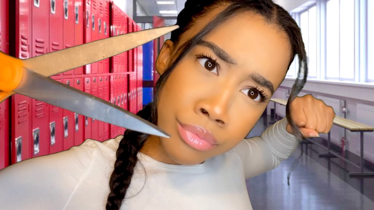ASMR School Bully Cuts Your Hair ✂️ ASMR Rude Haircut Role-play