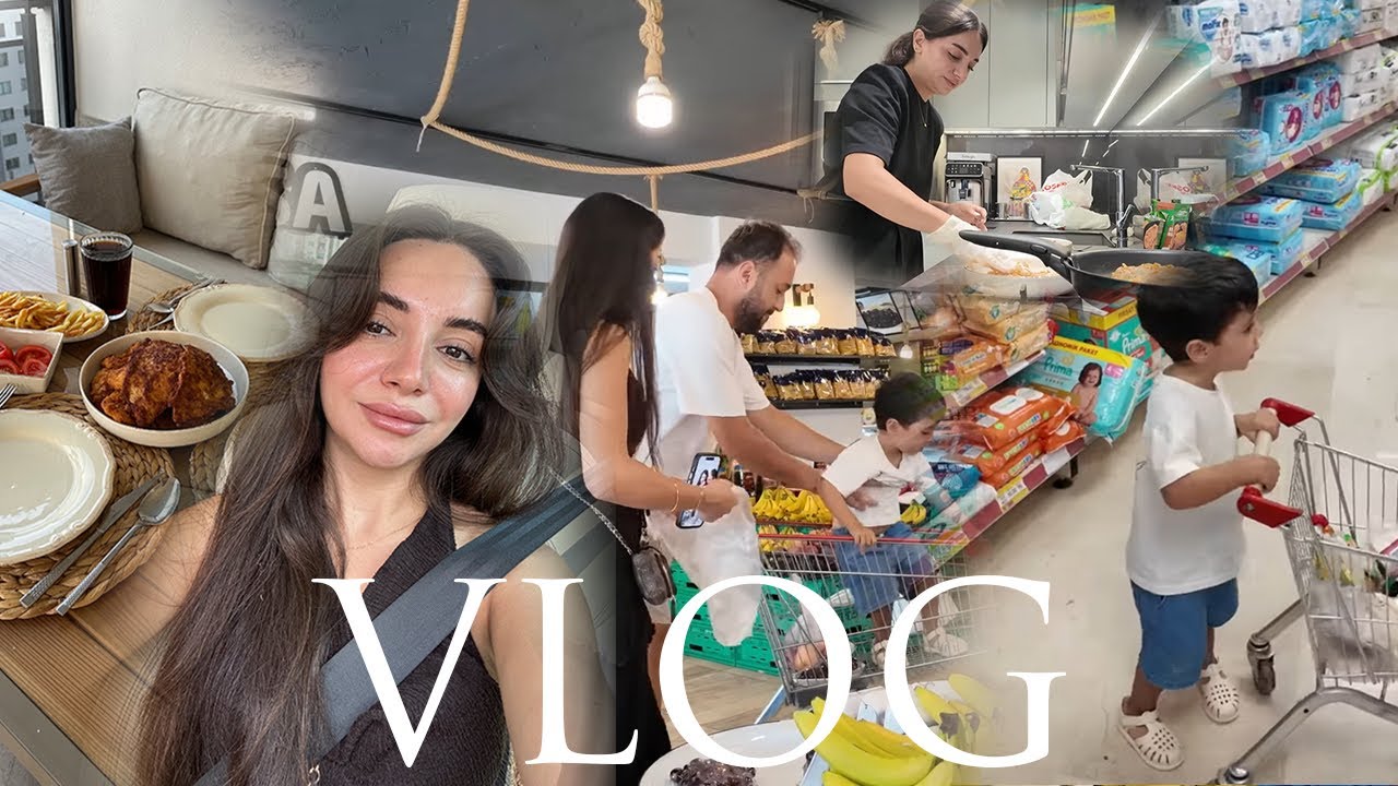 Market ve Manav Alışverişimiz | G&uuml;n&uuml;n Men&uuml;s&uuml;; Tavuk Şinitzel, patates kızartması | Yaz Men&uuml;s&uuml;