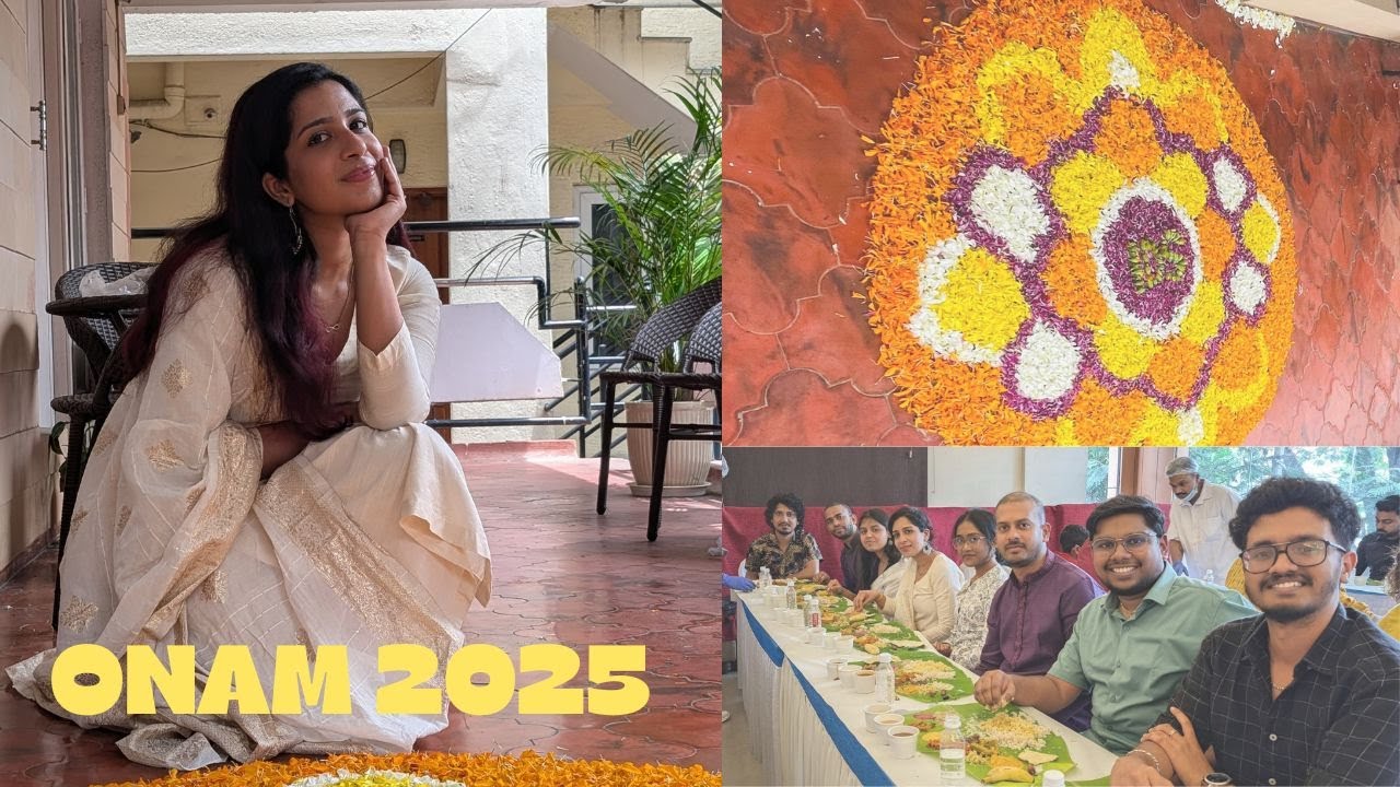 Onam 2025 Office Celebration   | Pookalam, Sadhya  & Festive Vibes