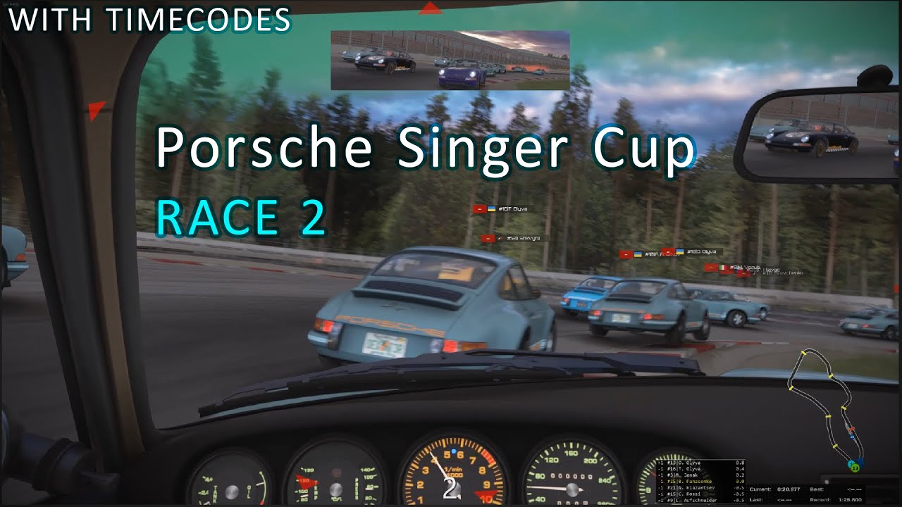 First Top-10 Finish | Porsche Singer Cup by BoomBox Racing | Race 2 - Bikerniki [TIMECODES]